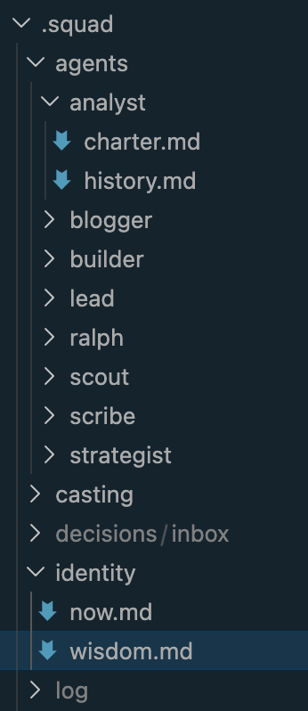 Squad directory structure
